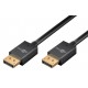 GOOBAY καλώδιο DisplayPort 77442, 8K/120Hz, 40 Gbps, 1m, μαύρο