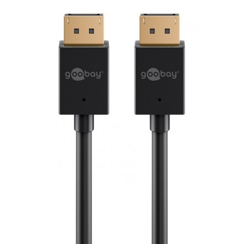 GOOBAY καλώδιο DisplayPort 77442, 8K/120Hz, 40 Gbps, 1m, μαύρο