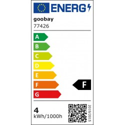 GOOBAY LED λάμπα bulb ψυγείου 77426, E14, 3.5W, 3000K, 350lm