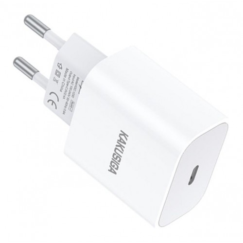KAKUSIGA φορτιστής τοίχου KSC-1230, USB-C, 2.4A, λευκός