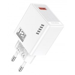 KAKUSIGA φορτιστής τοίχου KSC-1235, USB, 12W, λευκός