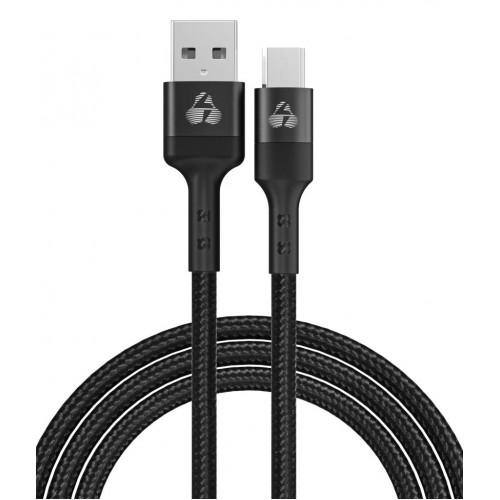 POWERTECH καλώδιο micro USB σε USB PTR-0170, 12W 2.4A, copper, 1.5m, μαύρο