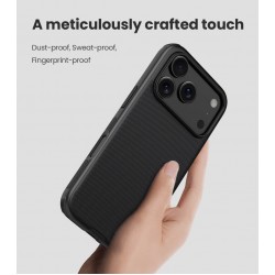NILLKIN θήκη Super Frosted Shield Pro για Apple iPhone 17 Pro, μαύρη