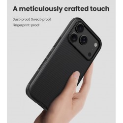 NILLKIN θήκη Super Frosted Shield Pro για Apple iPhone 17 Pro Max, γκρι