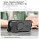 NILLKIN θήκη CamShield Prop Magnetic για Apple iPhone 17 Pro, διάφανη/μαύρη