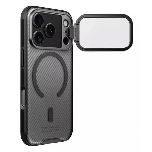 NILLKIN θήκη CamShield Prop Magnetic για Apple iPhone 17 Pro, διάφανη/μαύρη
