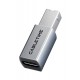 CABLETIME αντάπτορας USB-C σε USB Type B CT-CFBM2-AG, 480Mbps, γκρι