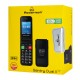 POWERTECH κινητό τηλέφωνο Sentry Dual II V2, 2 οθόνες, dual SIM, πλήκτρο SOS, μαύρο