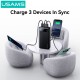 USAMS power bank CD251 με οθόνη, 3x θύρες εξόδου, 20000mAh, PD20W, λευκό