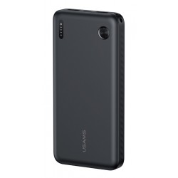 USAMS power bank CD253, 2x θύρες εξόδου, 10000mAh, 10W, μαύρο