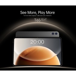 TECLAST tablet T65 με πληκτρολόγιο/στυλό αφής/θήκη, 13.4", 6/128GB, 4G, Android 15, 8000mAh, γκρι
