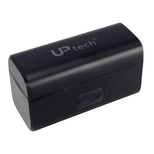 UPTECH ασύρματα μικρόφωνα UPW-M9MAX με θήκη φόρτισης, USB-C, 2.4GHz, μαύρο