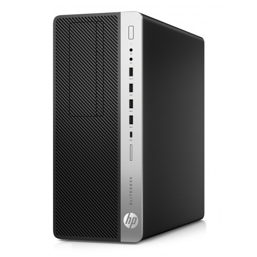 HP PC EliteDesk 800 G4 WKS TWR, Refurbished Grade A Repainted, i5-8600T, 8/256GB SSD, DVD, FreeDOS