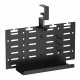 BRATECK cable management γραφείου CC11-20-1, μεταλλικό, 384x63x307mm, μαύρο