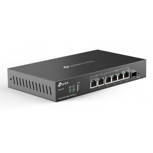 TP-LINK multi-gigabit VPN router ER707-M2, 6x Ethernet port & 1x SFP port, έως 2.5Gbps, Ver. 1.20