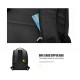 ARCTIC HUNTER τσάντα πλάτης 1701L με θήκη laptop 15.6", USB, 17L, μαύρη