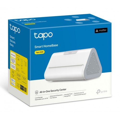 TP-LINK smart hub Tapo H500, HomeBase, WiFi, 868MHz, V1.0