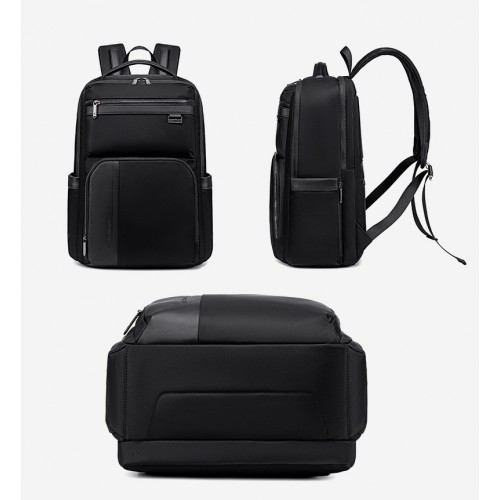 ARCTIC HUNTER τσάντα πλάτης B00808 με θήκη laptop 15.6", 19.5L, μαύρη
