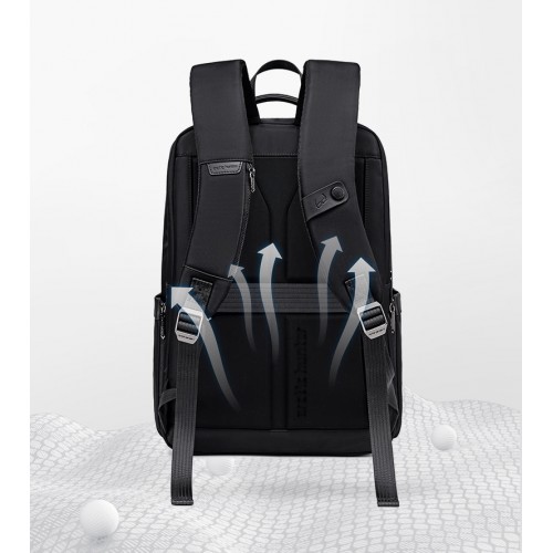 ARCTIC HUNTER τσάντα πλάτης B00808 με θήκη laptop 15.6", 19.5L, μαύρη