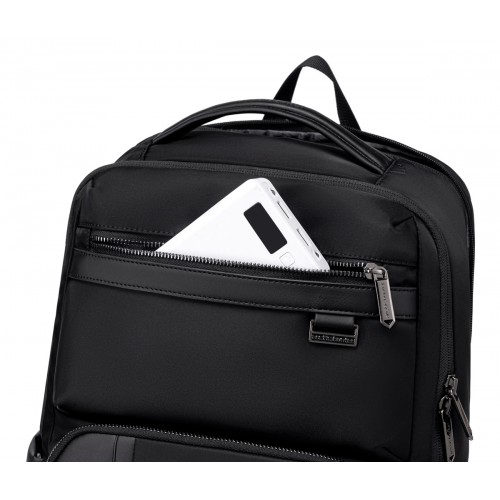 ARCTIC HUNTER τσάντα πλάτης B00808 με θήκη laptop 15.6", 19.5L, μαύρη