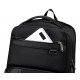 ARCTIC HUNTER τσάντα πλάτης B00808 με θήκη laptop 15.6", 19.5L, μαύρη