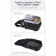 ARCTIC HUNTER τσάντα πλάτης B00866 με θήκη laptop 15.6", αεροστεγής θήκη, 35.5L/49.5L, μαύρη