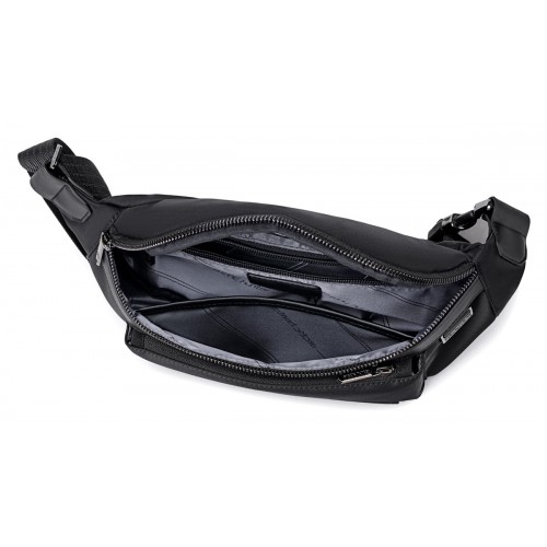 ARCTIC HUNTER τσάντα Crossbody XB00837, 3.5L, μαύρη