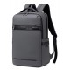 ARCTIC HUNTER τσάντα πλάτης B00872 με θήκη laptop 15.6", 14.5L, γκρι