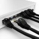 POWERTECH καλώδιο δικτύου CAB-N458, Cat 6 U/UTP, CCA, 250Hz, 1.5m, μαύρο