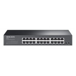MERCUSYS desktop/rackmount switch MS124GS, 24x Gigabit θύρες, V1.0