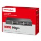MERCUSYS desktop/rackmount switch MS124GS, 24x Gigabit θύρες, V1.0