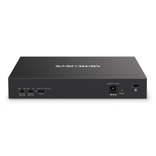MERCUSYS desktop switch MS110P, 10x 10/100Mbps θύρες, PoE+, V1.0