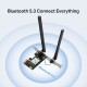 MERCUSYS κάρτα δικτύου WiFi 6 & Bluetooth MA80XE, 3000Mbps AX3000, PCIe, V2.0