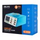 RELIFE σταθμός φόρτισης RL-309AW, 6x USB/2x USB-C/wireless, 100W, λευκός