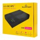POWERTECH mini DC UPS PT-1435, 36W, 10400mAh, 3x DC, USB/LAN/POE, μαύρο