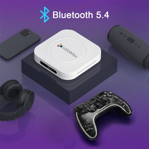 H96 MAX TV Box M1 Plus, 8K, 4/32GB, WiFi 6, Bluetooth, Android 14