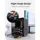 CABLETIME καλώδιο SATA III CT-SATA3R, γωνιακό, 6Gbps, 0.50m, πορτοκαλί