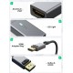 CABLETIME αντάπτορας DisplayPort σε HDMI CT-AV589-P02G4K60, 4K/60Hz, γκρι