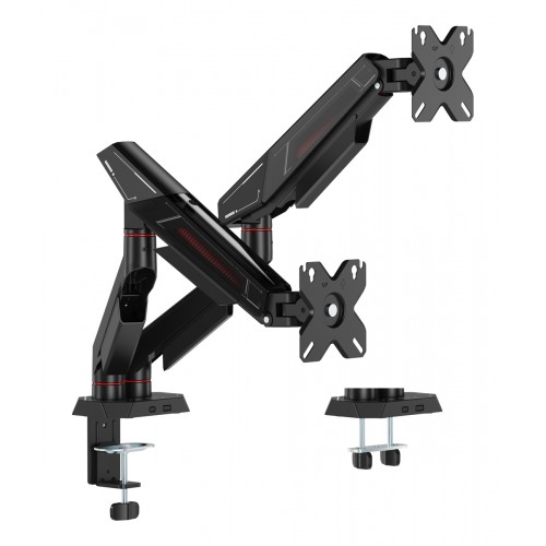 BRATECK βάση γραφείου για 2x οθόνες LDT114-C024, 17-35", έως 12kg