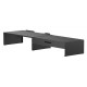 BRATECK επιτραπέζια βάση για οθόνη/laptop/smartphone/tablet STB-128-02 με συρτάρι, 13-32", έως 20kg, heavy duty, μαύρη