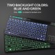 RIITEK ασύρματο πληκτρολόγιο Mini K18S με touchpad, RGB backlit, 2.4GHz & Bluetooth