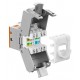 GOOBAY Keystone module RJ45 77947, CAT 6A STP, slim, toolfree, ασημί/πορτοκαλί