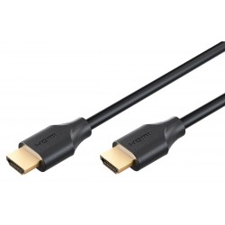 GOOBAY καλώδιο HDMI 2.2 80092, 16K/60Hz, 96 Gbps, 1.5m, μαύρο