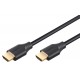 GOOBAY καλώδιο HDMI 2.2 80092, 16K/60Hz, 96 Gbps, 1.5m, μαύρο