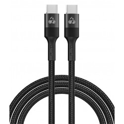 POWERTECH καλώδιο USB-C PTR-0201, PD 60W, 480Mbps, 1m, μαύρο