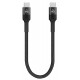 POWERTECH καλώδιο USB-C PTR-0204, PD 60W, 480Mbps, 25cm, μαύρο