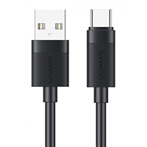 USAMS καλώδιο USB-C σε USB SJ777, 3A, 480Mbps, 1m, μαύρο