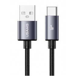 USAMS καλώδιο USB-C σε USB SJ767, 3A, 480Mbps, 1m, μαύρο