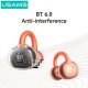 USAMS earphones με θήκη φόρτισης Echo R03, OWS, Φ11mm, 40/300mAh, πορτοκαλί