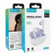 CELEBRAT earphones με θήκη φόρτισης W73, True Wireless, 13mm, 33/380mAh, λευκά